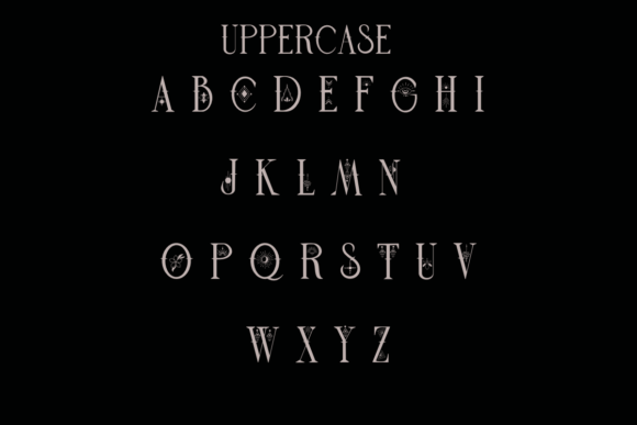 Boho Tattoo Font - Preview 1