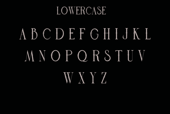 Boho Tattoo Font - Preview 2