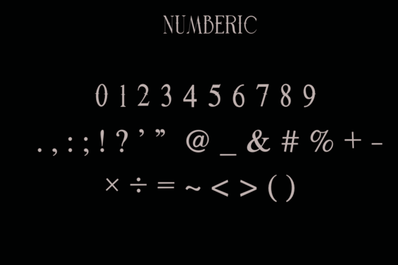 Boho Tattoo Font - Preview 3