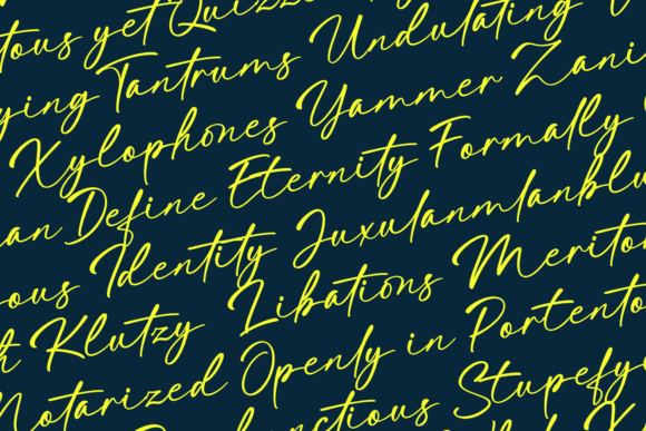 Bongstand Font - Preview 1