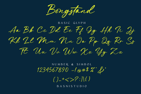 Bongstand Font - Preview 6