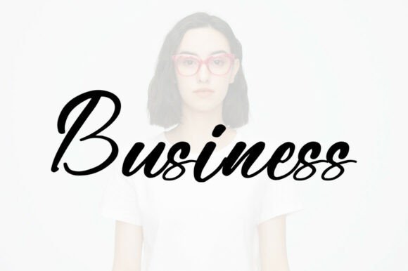 Butterfly Font - Preview 1