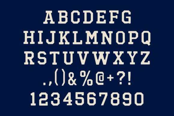College Font - Preview 3