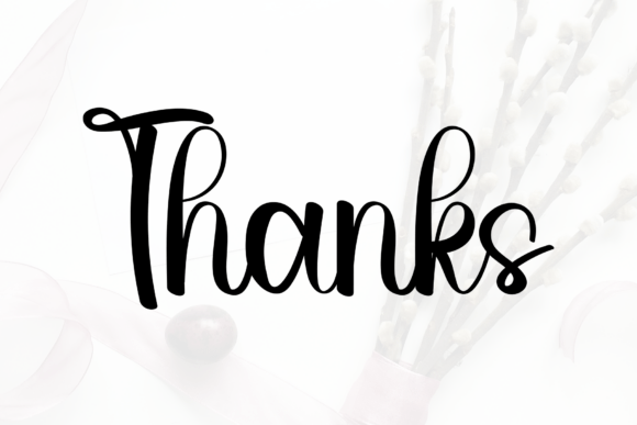 Cute Wedding Font PNG with transparent background - Preview 4