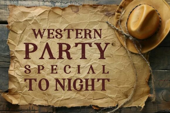 Deluxe Cowboy Font - Preview 3