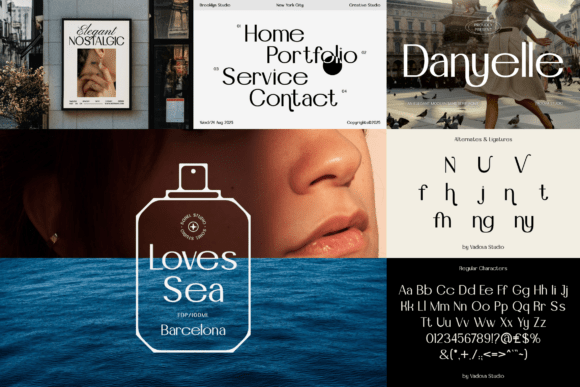 Elegant Sans Serif Bundle Font - Preview 4