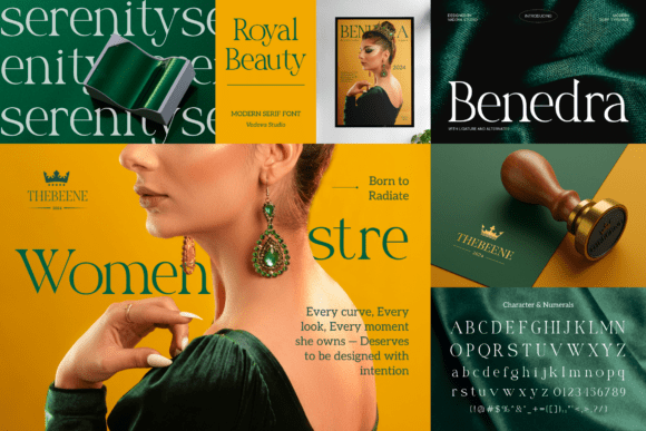 Elegant Serif Bundle Font - Preview 6
