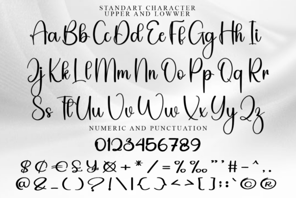 Embroidery Machine Font - Preview 3