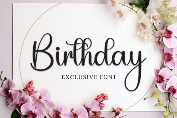 Embroidery Machine Font - Preview 4