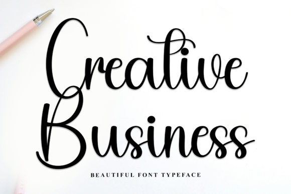 Embroidery Machine Font - Preview 6