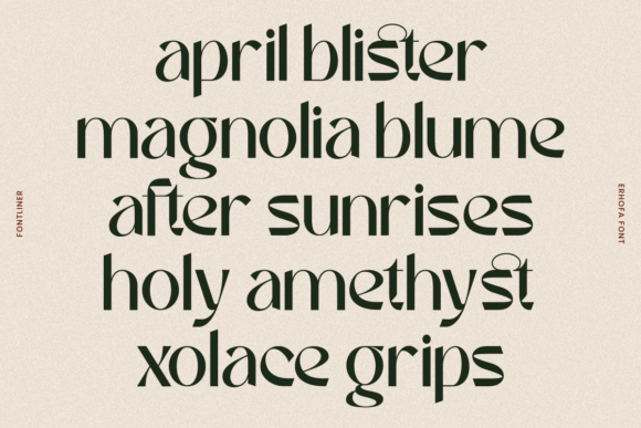 Erhofa Font PNG with transparent background - Preview 2