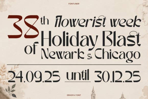 Erhofa Font PNG with transparent background - Preview 5