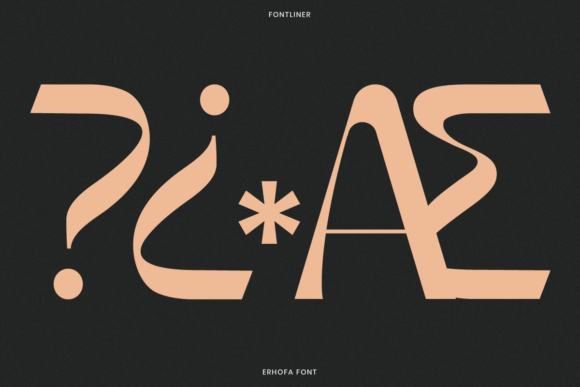 Erhofa Font PNG with transparent background - Preview 6