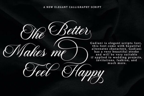 Gadiani Font - Preview 1