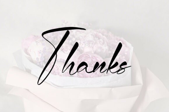 Glowing Font - Preview 4