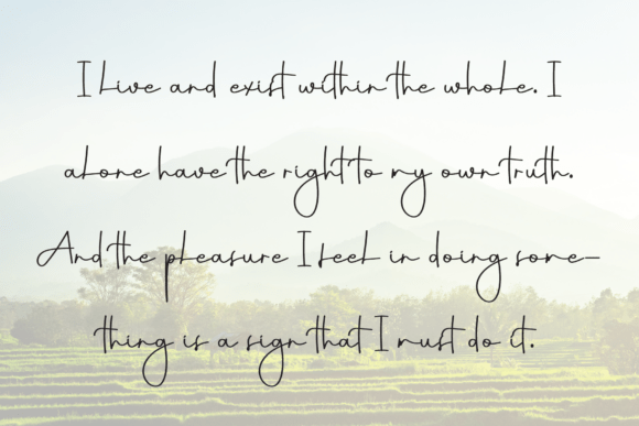Greatings Font - Preview 5