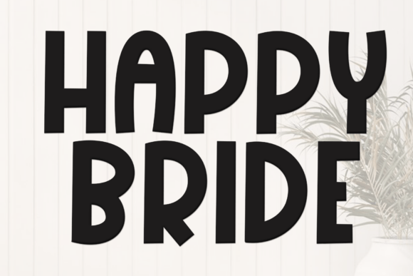 Happy Bride Font - Preview 4