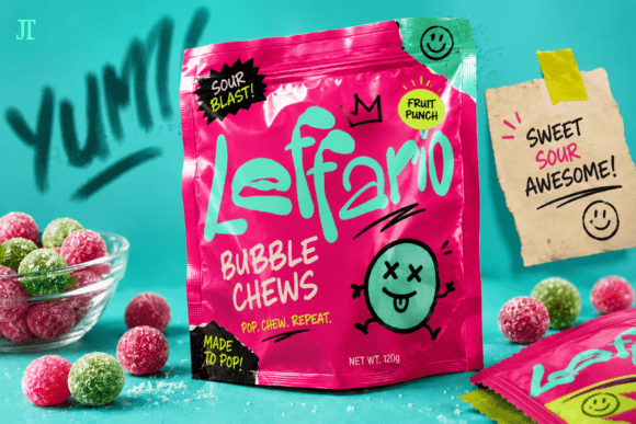Leffario Font PNG with transparent background - Preview 2