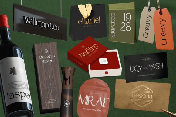 Luxury Editorial Bundle Font PNG with transparent background - Preview 2