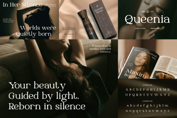 Luxury Editorial Bundle Font PNG with transparent background - Preview 3