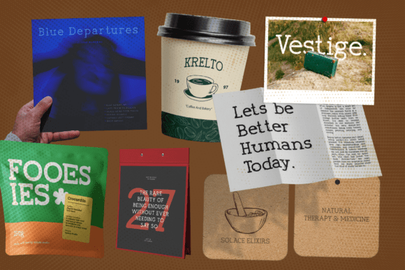 Rounded Old Font PNG with transparent background - Preview 2