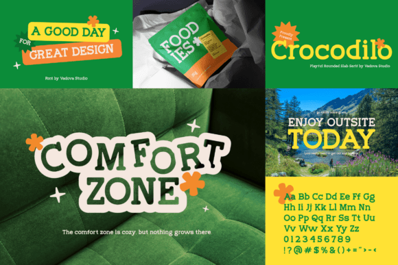 Rounded Old Font PNG with transparent background - Preview 4