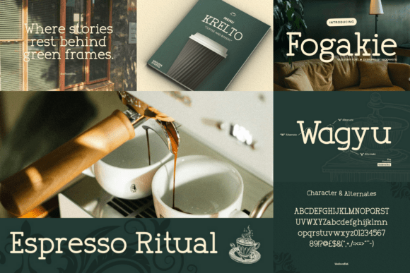 Rounded Old Font PNG with transparent background - Preview 6