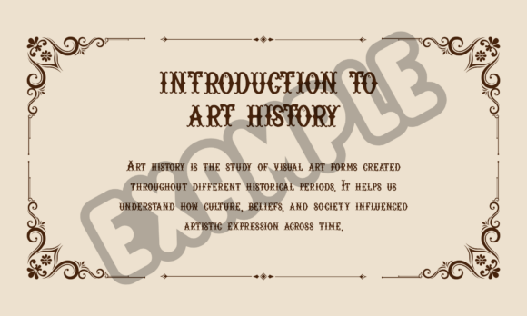 Royal Victorian Font font preview - 6