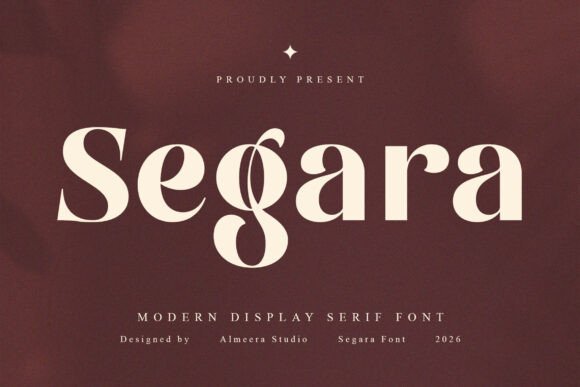 Segara Serif Font By Almeera Studio