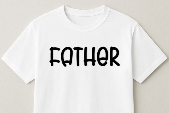 Simple Justime Font PNG with transparent background - Preview 3