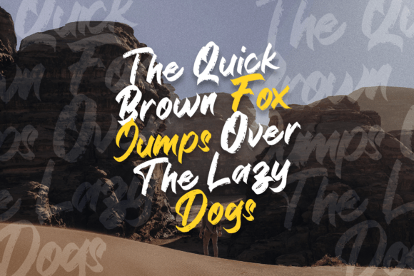 Brasskent Font - Preview 1
