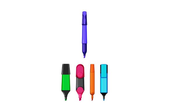 Colorful Highlighter Marker Pens for off
