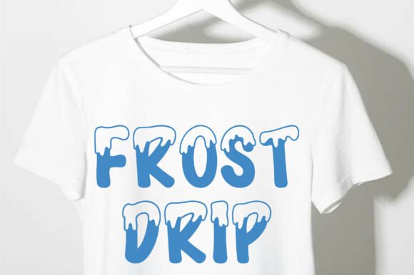 Frost Drip Font - Preview 2
