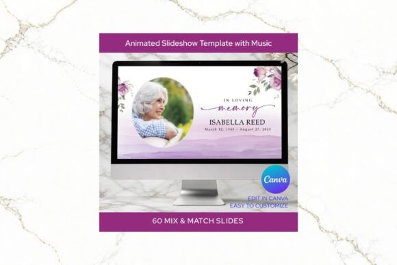 Funeral Slideshow Canva FS007