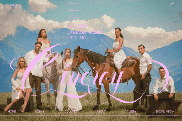Glowing Romance Font PNG with transparent background - Preview 6