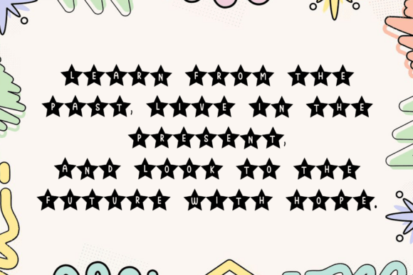 Happy Birthday Font - Preview 3