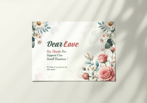 Thank You Card Template