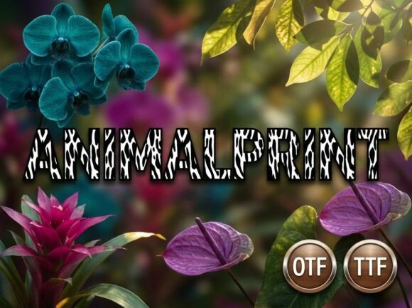 Animalprint Font - Preview 1