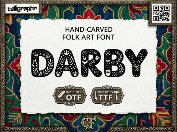 Darby Font - Preview 1