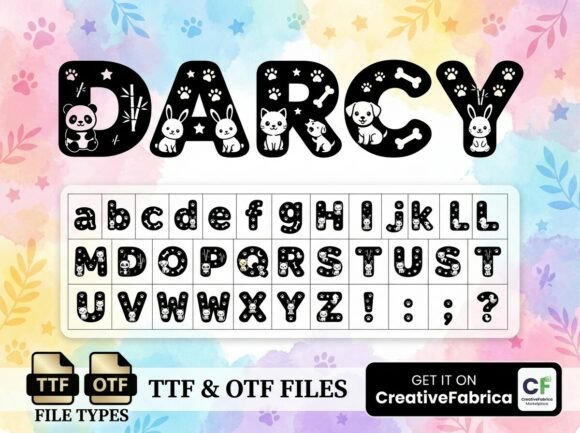 Darcy Font - Preview 1