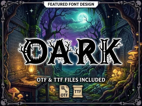 Dark Font - Preview 1
