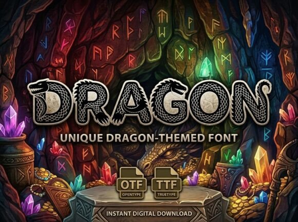 Dragon Font - Preview 1