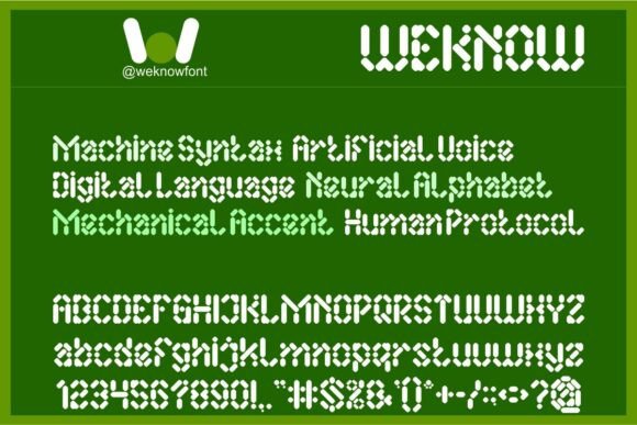 Electro Magnetic Font - Preview 1