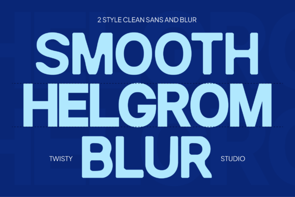 Helgrom Font by Twistystd · Creative Fabrica font preview