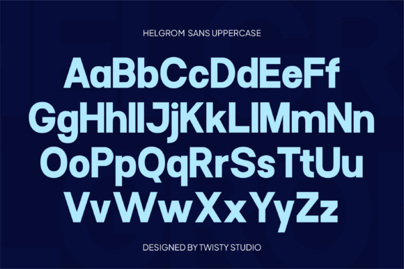Helgrom Font - Preview 4