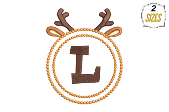 Letter L in Cute Frame