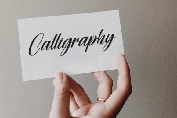 Monthly Font PNG with transparent background - Preview 3
