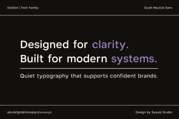 Ovelion Font font preview - 1