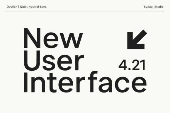 Ovelion Font font preview - 6