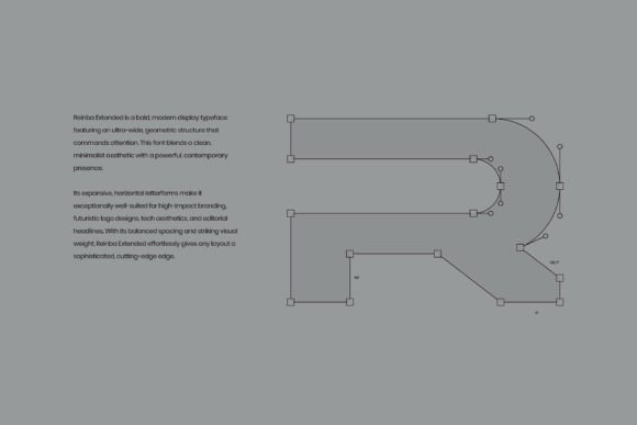 Reinba Font PNG with transparent background - Preview 1
